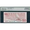 Image 1 : Bank of Canada $50, 1988 Mismatched Serial Numbers
