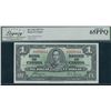 Image 1 : Bank of Canada $1, 1937 - Changeover