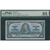 Image 1 : Bank of Canada $5, 1937