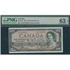 Image 1 : Bank of Canada $100, 1954 - Devil's Face