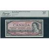 Image 1 : Bank of Canada $1000, 1954 - Devil's Face