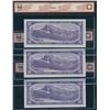 Image 3 : Bank of Canada $10, 1954 - Lot of 3 Consecutive's