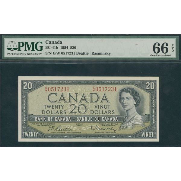 Bank of Canada $20, 1954