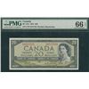Image 1 : Bank of Canada $20, 1954