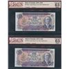 Image 1 : Bank of Canada $10, 1971 - Two Consecutive Replacements