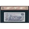 Image 2 : Bank of Canada $10, 1971 - Rare Good Over