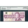 Image 1 : Bank of Canada $1000, 1988 - Replacement
