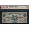 Image 1 : Bank of Clifton $1, 1861