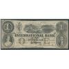 Image 1 : International Bank of Canada $1, 1858