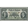 Image 1 : Bank of Montreal $20, 1938