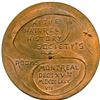 Image 2 : Lr. 1612 Montreal Numismatic and Antiquarian Society 25th Anniversary. 1887.