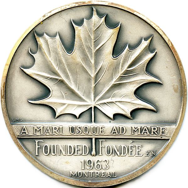 Lot of Three Canadian Society of Medallic Arts Medals.