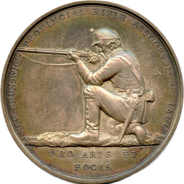 Lr. 396. New Brunswick Provincial Rifle Association 1866.