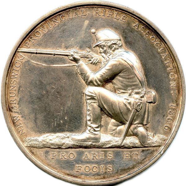 Lr. 396. New Brunswick Provincial Rifle Association 1866.