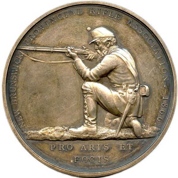 Lr. 396. New Brunswick Provincial Rifle Association 1866.
