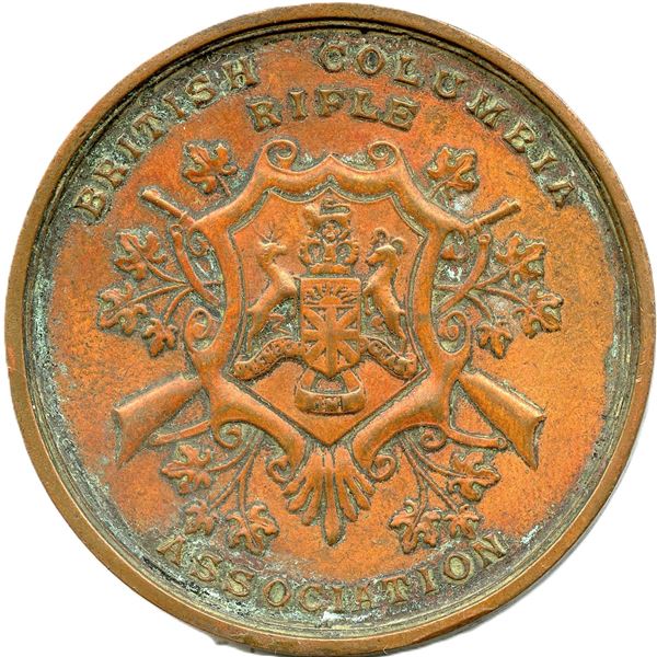 Lot of Two British Columbia Rifle Association Medals. .