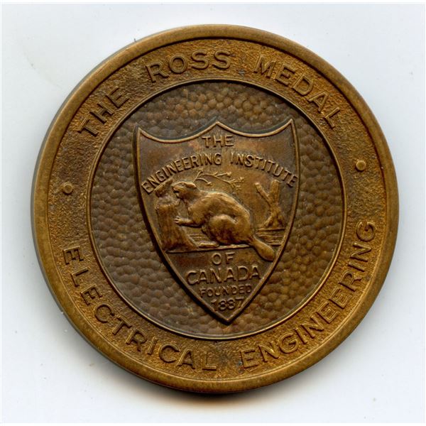 The Ross Medal in Electrical Engineering - Bronze
