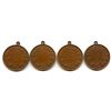 Image 2 : Upper Canada College Toronto Copper Medals 1829 - Lot of 4