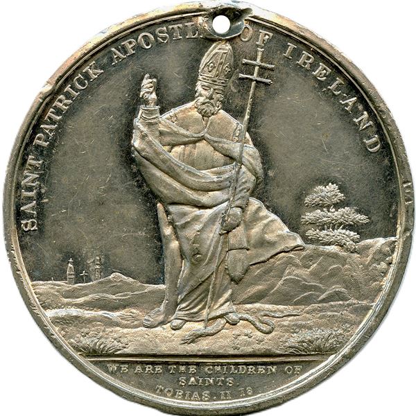Lr. 478 Catholic Total Abstinence Medal of the City of Halifax. 1857.