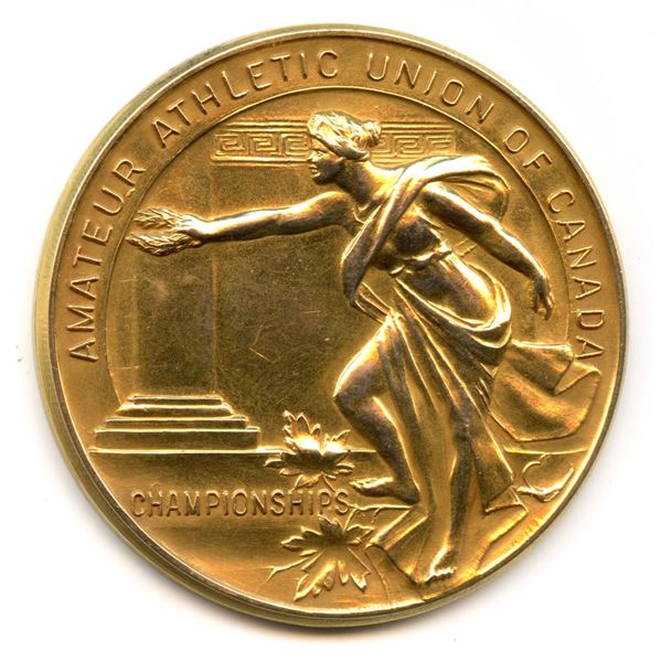 Amateur Athletic Union of Canada Medal in Gold
