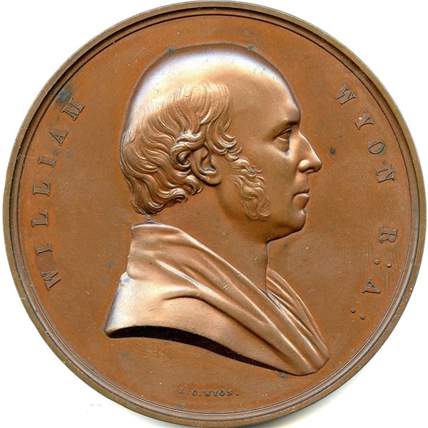 1854 William Wyon Art Union of London Medal.