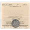 Image 1 : 1885 Newfoundland Five Cents - Key Date
