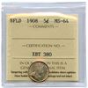 Image 1 : 1908 Newfoundland Five Cents