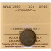 Image 1 : 1880 Newfoundland Ten Cents