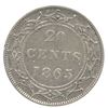 Image 2 : 1865 Newfoundland Twenty Cents