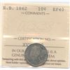 Image 1 : 1862 New Brunswick Ten Cents