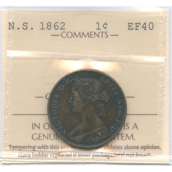 1862 Nova Scotia One Cent