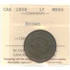 Image 1 : 1858 One Cent