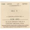 Image 3 : 1858 One Cent