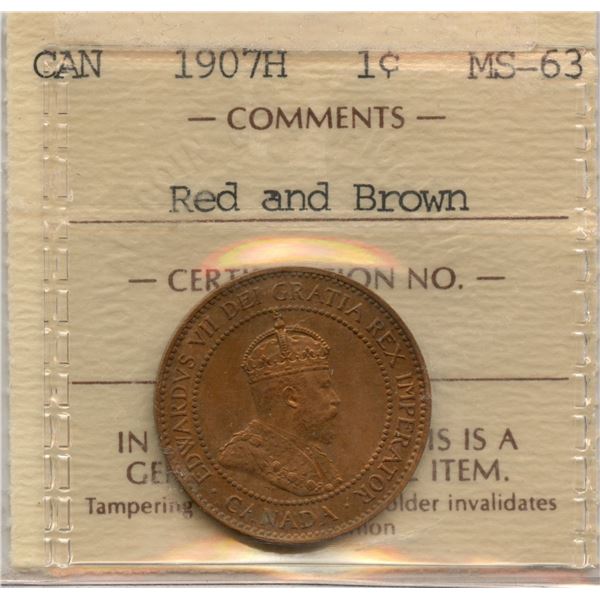 1907H One Cent