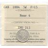 Image 1 : 1884 Five Cents - Near 4