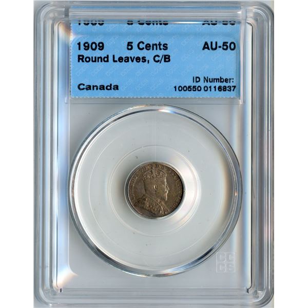 1909 Five Cents