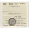 Image 1 : 1921 Five Cents