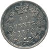 Image 2 : 1870 Ten Cents - Wide 0