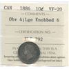 Image 1 : 1886 Ten Cents