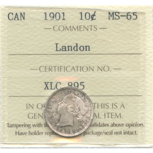 1901 Ten Cents