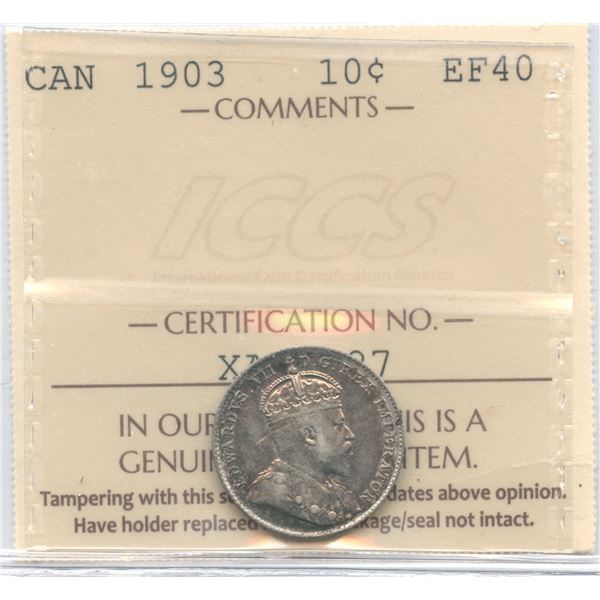1903 Ten Cents