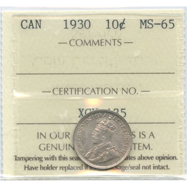 1930 Ten Cents
