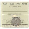 Image 1 : 1930 Ten Cents