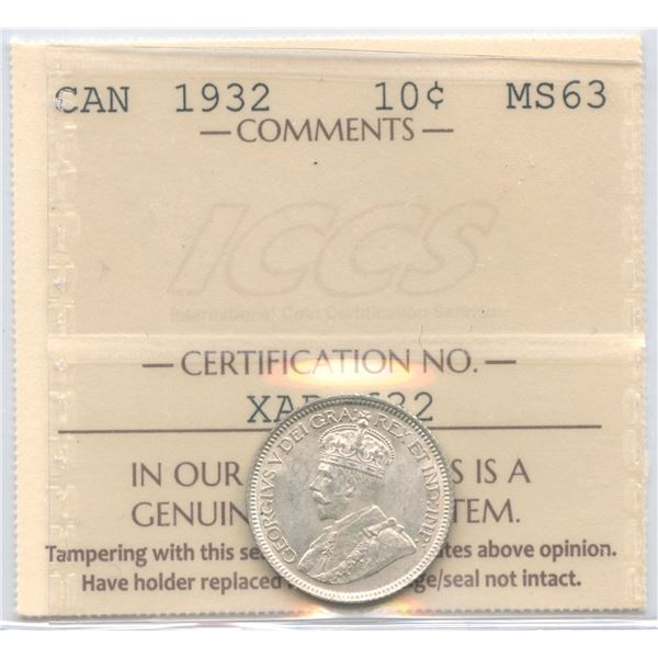 1932 Ten Cents