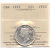 Image 1 : 1889 Twenty-Five Cents