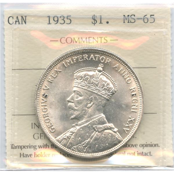 1935 Silver Dollar