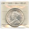 Image 1 : 1935 Silver Dollar