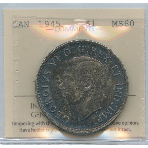 1945 Silver Dollar