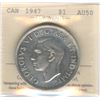 Image 1 : 1947 Silver Dollar - Maple Leaf