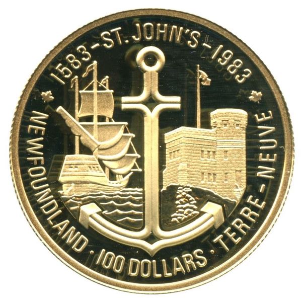 1983 Canada $100 Gold Coin